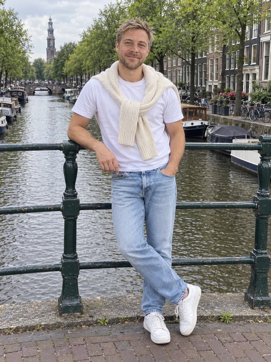 New photo of the same man made with swypd