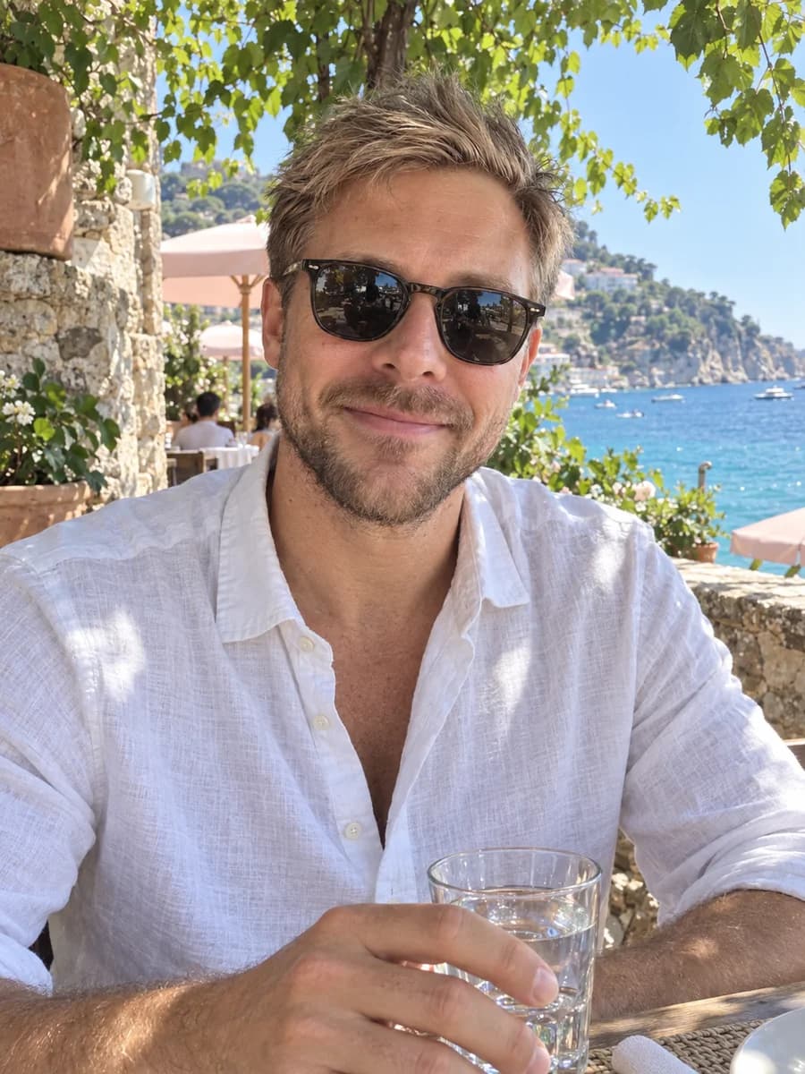 New photo of the same man made with swypd